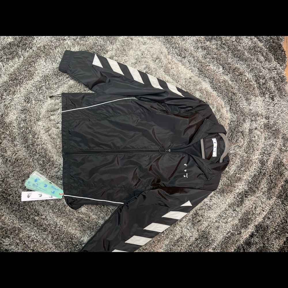 Off white track jacket